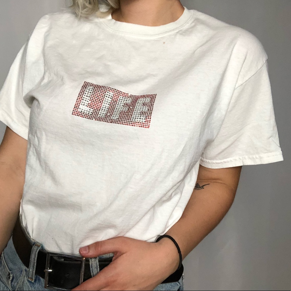 LIFE Bedazzled Logo T-Shirt
